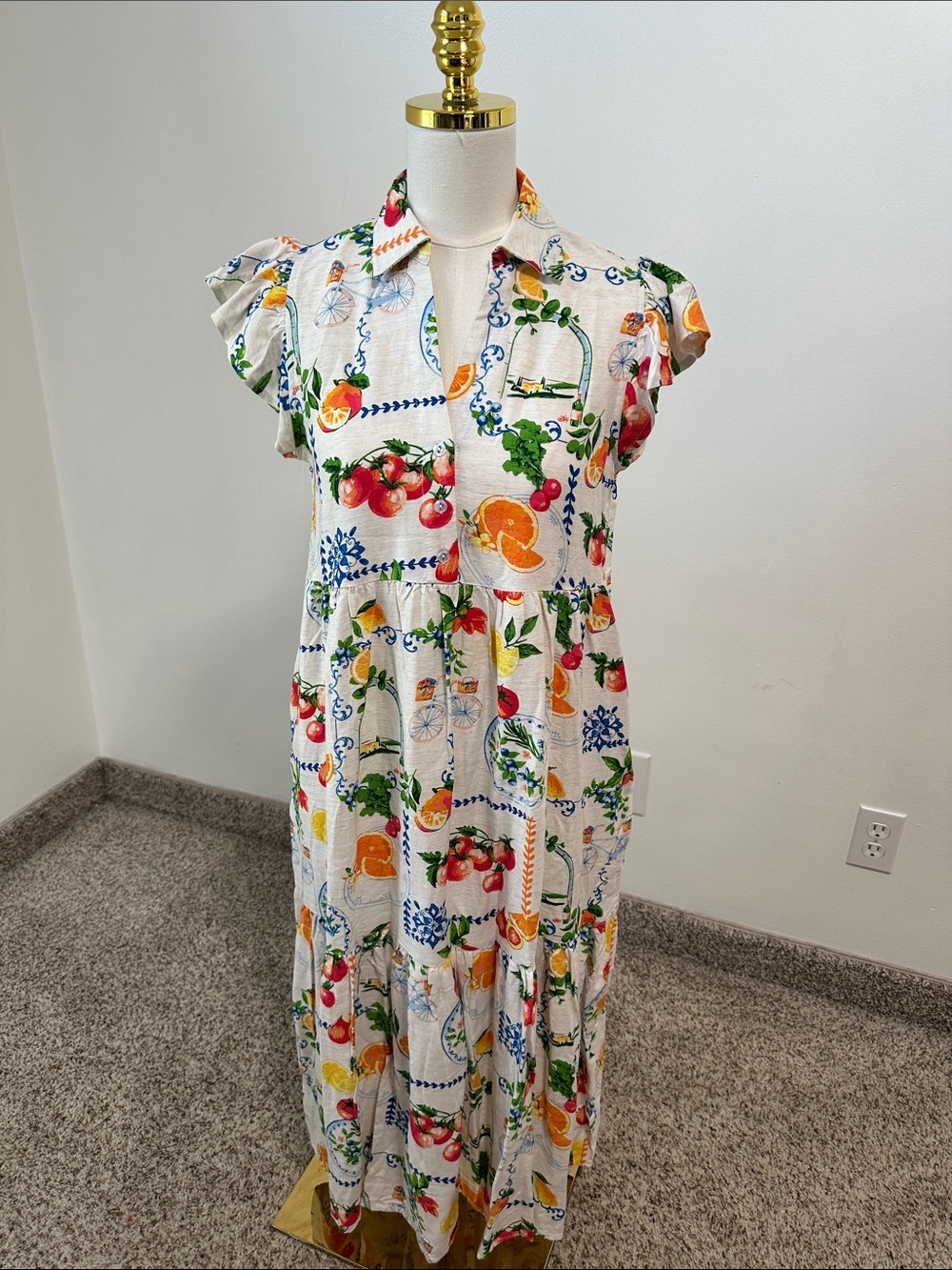 🌴 NWT Jane and Delancy Fruit Dress